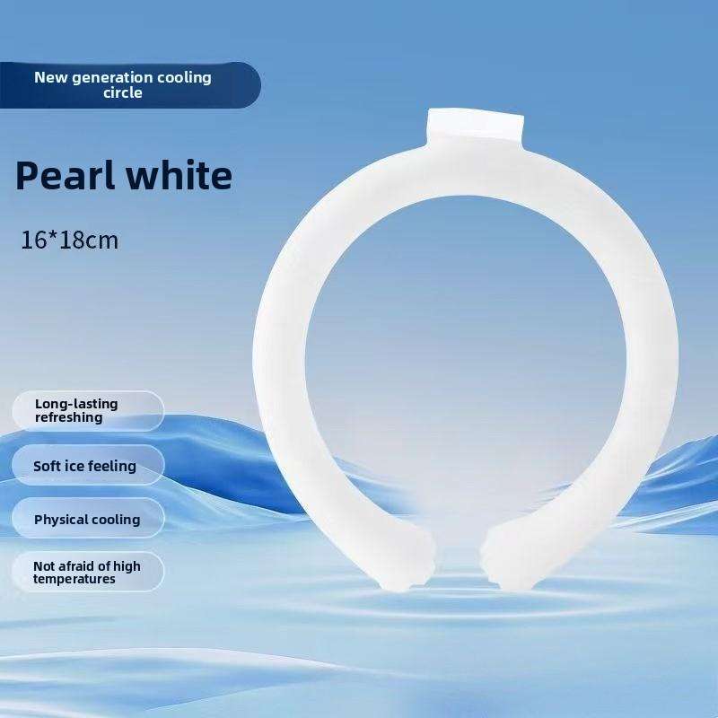Portable Neck Cooler with PCM Technology – Reusable Gel Ice Scarf for Outdoor & Sports Heat Relief