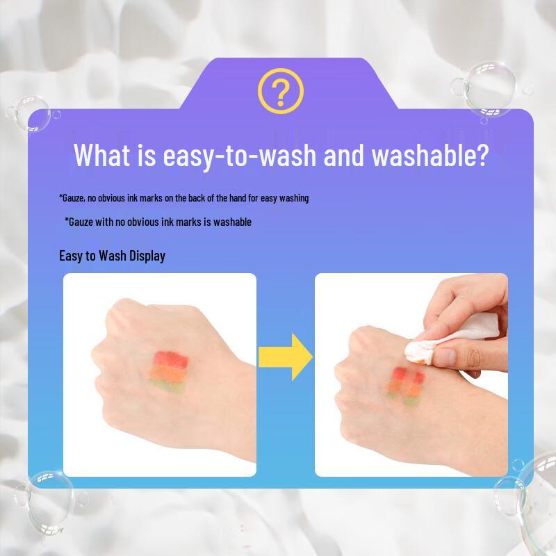 M&G Washable Watercolor Pens for Kids