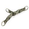 Tactical Molle Clip Buckle Nylon Belt Key Ring Keychain Holder Carabiners Hanger Buckle Hook for Outdoor Sport Hiking Climbing