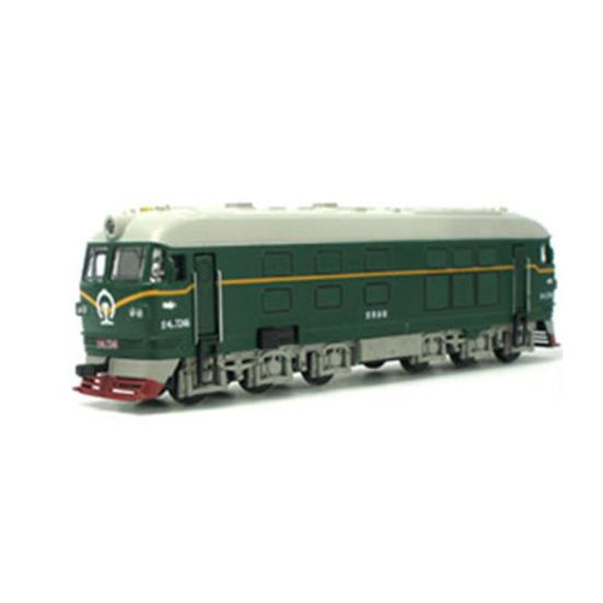Dětská hračka Retro Diecast Dongfeng Lokomotiva Vláček s LED zvukem