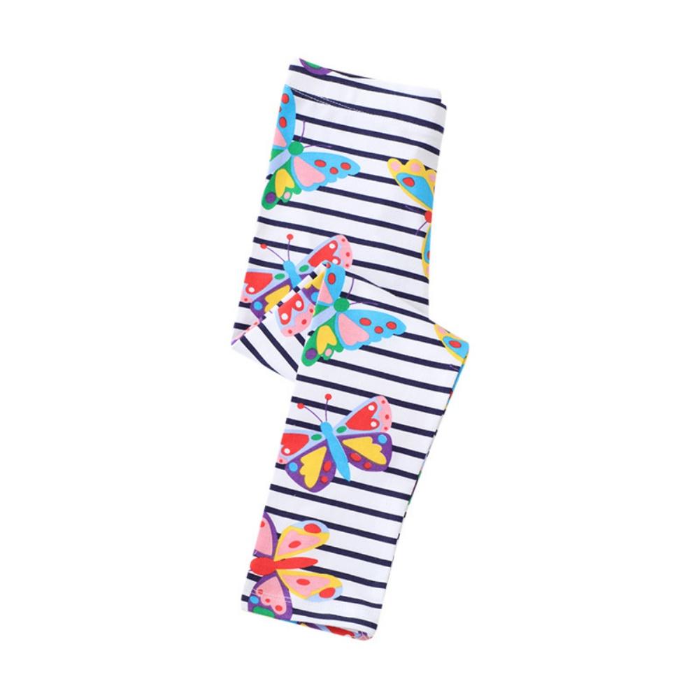 Girls' Leggings In Slim-Fit, Long Pant Design 2-7 Years