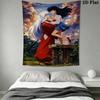 Inuyasha Complete Series Tapestry Background Cloth Fashion Print Soft Wall Covering Decoration Home Decor