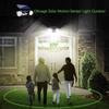 Rotating Design Motion Sensor Lights Dual Head Solar Wall Lights Security Lights  Garage Use