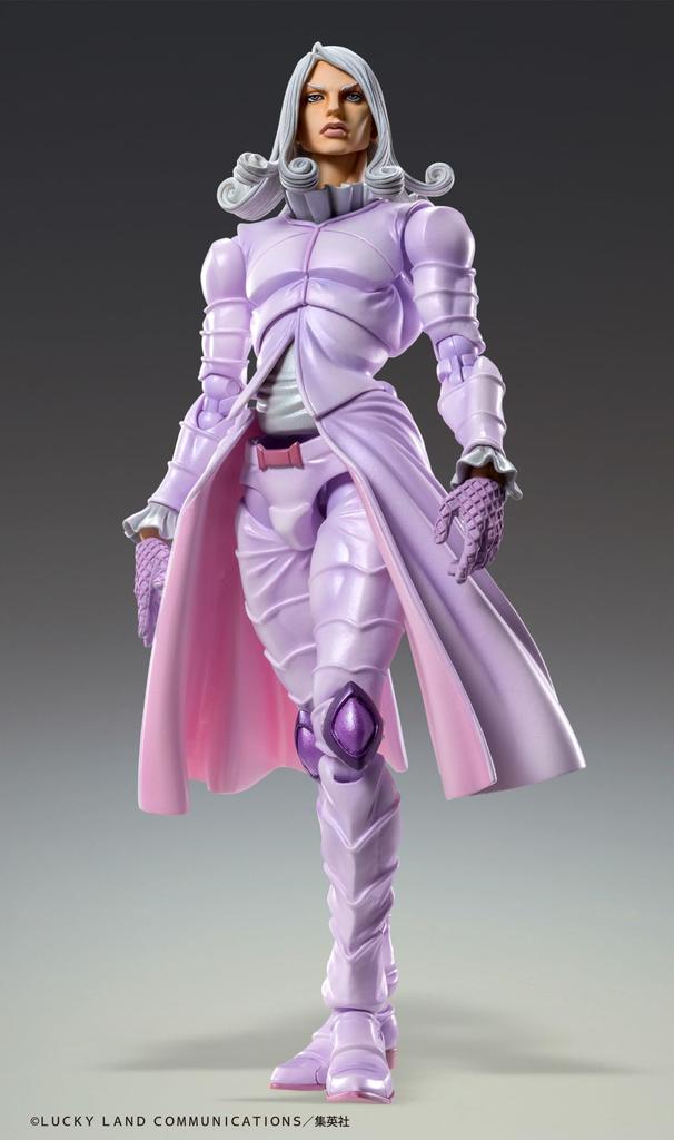 Medicos Entertainment Super Action Statue Valentine from Bizarre Adventure Part Steel Ball Approximately 150mm and POM Painted Movable Figure "Funny
