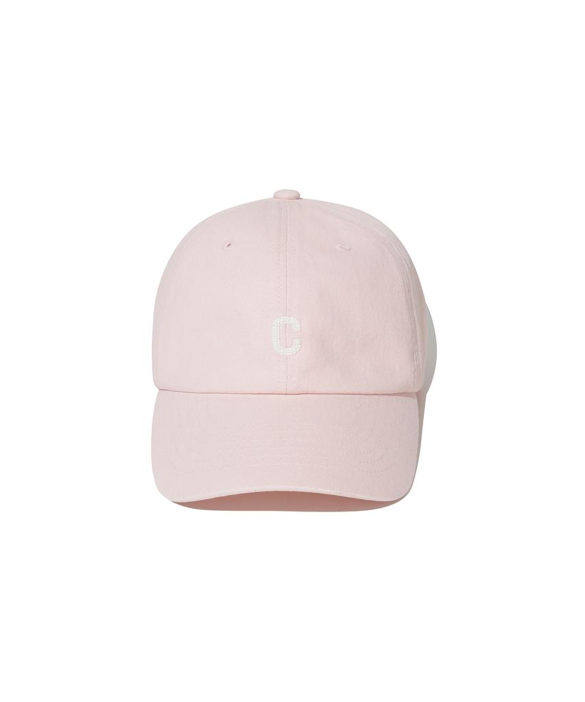 COVERNAT Small C Logo Flat Embroidery Standard Fit Ball Cap Pink