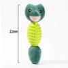 Pet Toy Durable Plush Chew Toy for Dogs - TPR-Enhanced Teeth-Grinding & Bite-Resistant Cartoon Animal Toy Design Pet Supplies