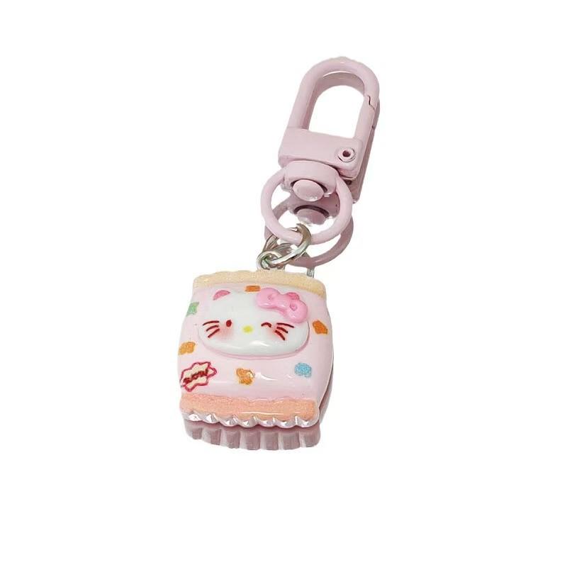 Cartoon Edible Toy Keychain: Cute Doll & Elf Bag Pendant