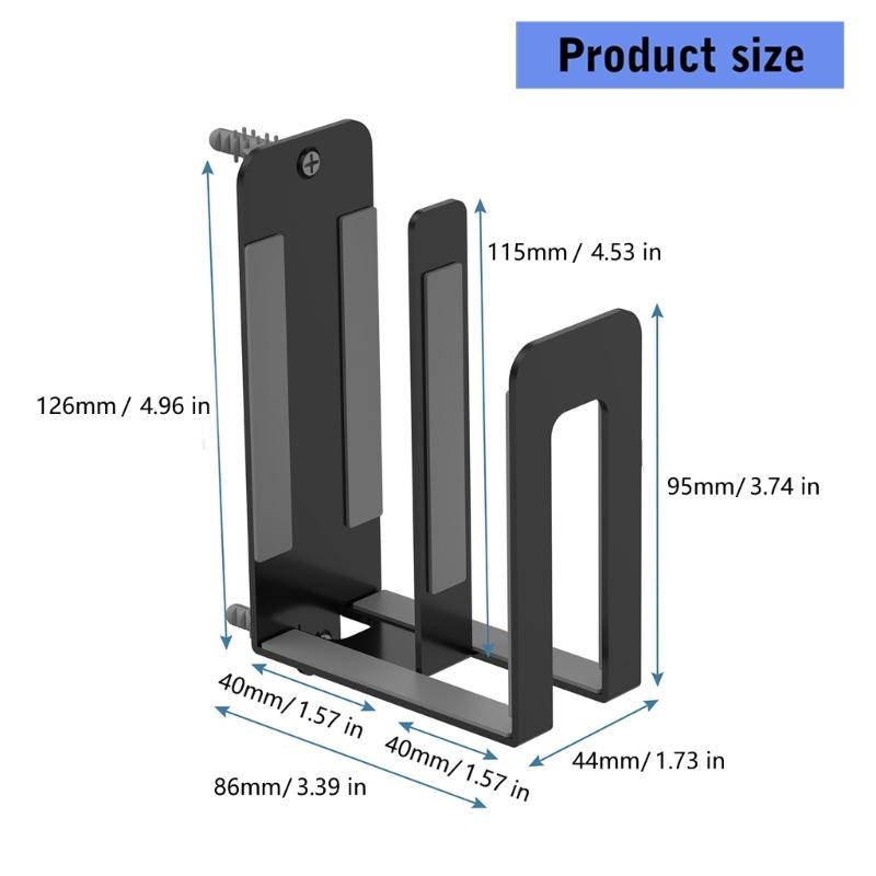 Universal Heavy Duty Metal Wall Mount Stand Brackets For Laptops And Electronic Prepare To 4kg