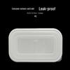 Disposable Rectangular Food Container