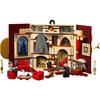 LEGO® Harry Potter 76409 Le Blason de la Maison Gryffondor, Jouet avec 3 Minifigurines, Château de Poudlard