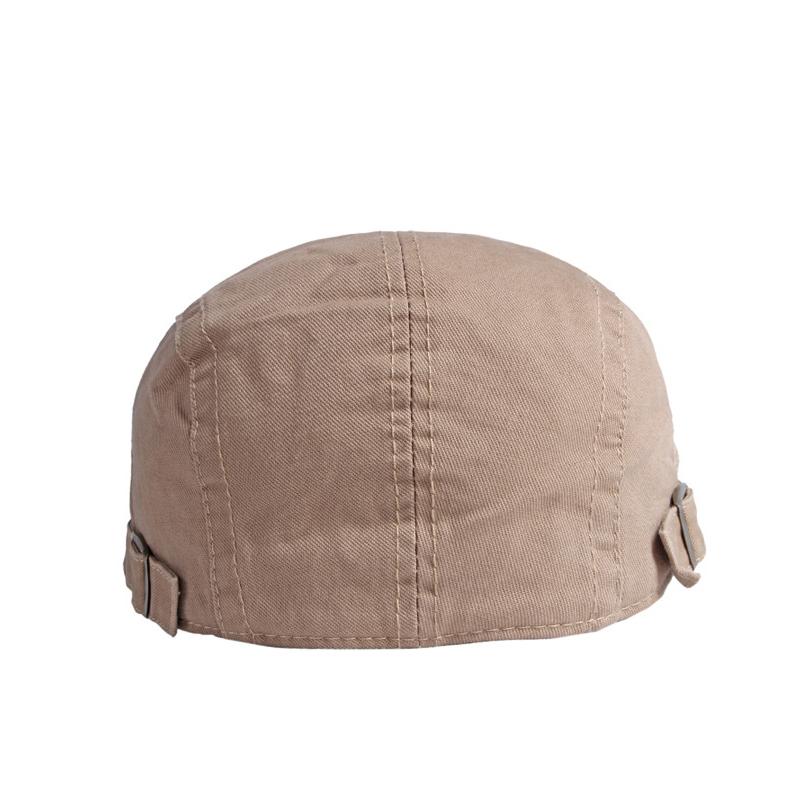 Men's Beret Spring Summer Cotton Cap Vintage Forward Cap Female British Gatsby Painter Hat Driver Ivy Hat
