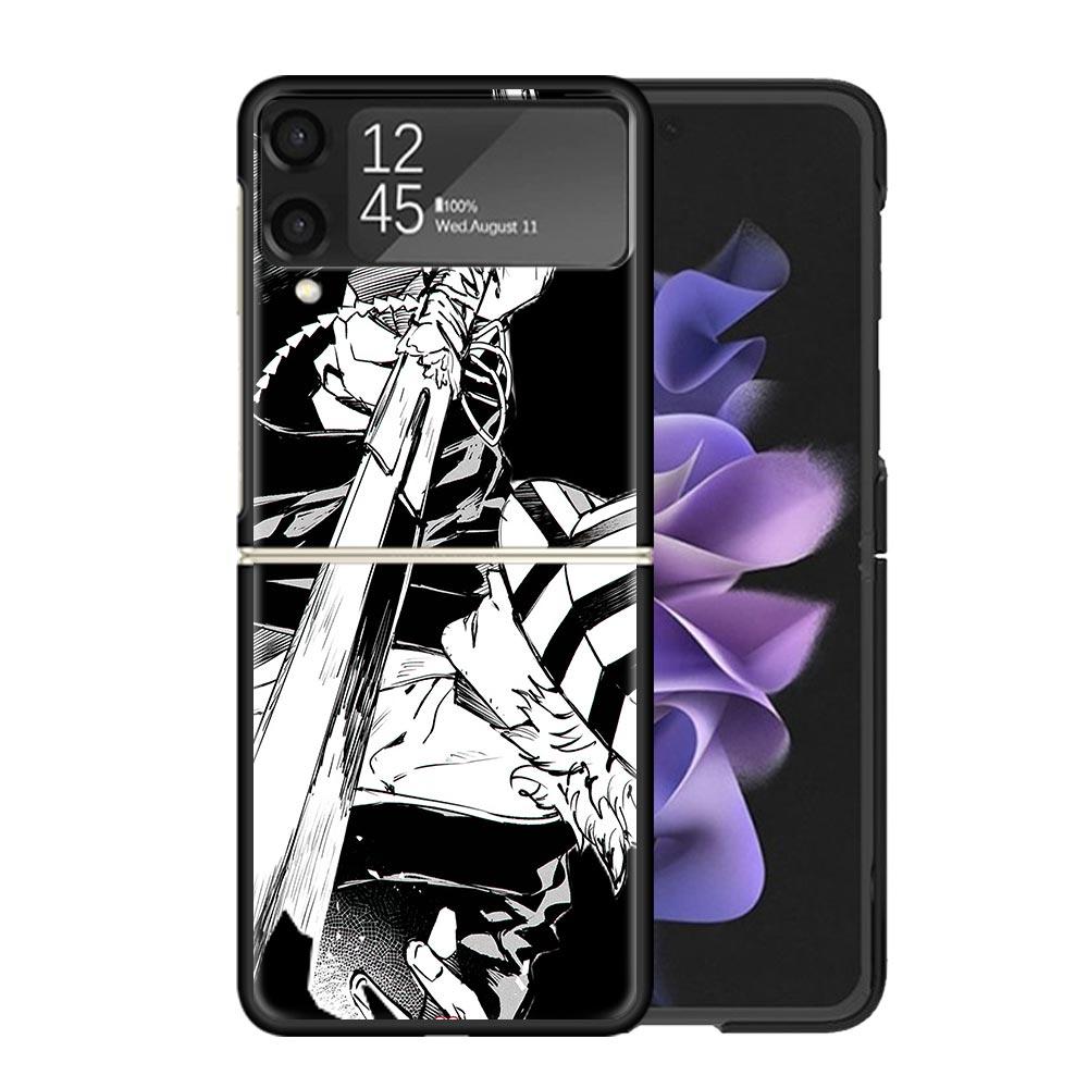 Bleach Kisuke Urahara Cases For Samsung Galaxy Z Flip 4 5 6 7 3 Z Flip7 Flip6 Flip4 Flip5 Flip3 5G Hard Shockproof Fundas Cover