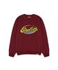 Eobiheomjeu Circular Logo Sweatshirt Abh357-112 Burgundy