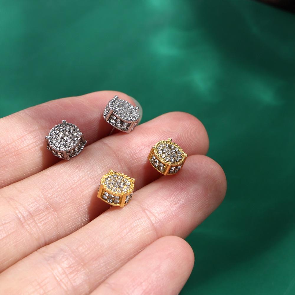 Jewelry Rhinestone Niche Design Ear Studs Women Stud Earrings Korean Style Earrings Men Earrings