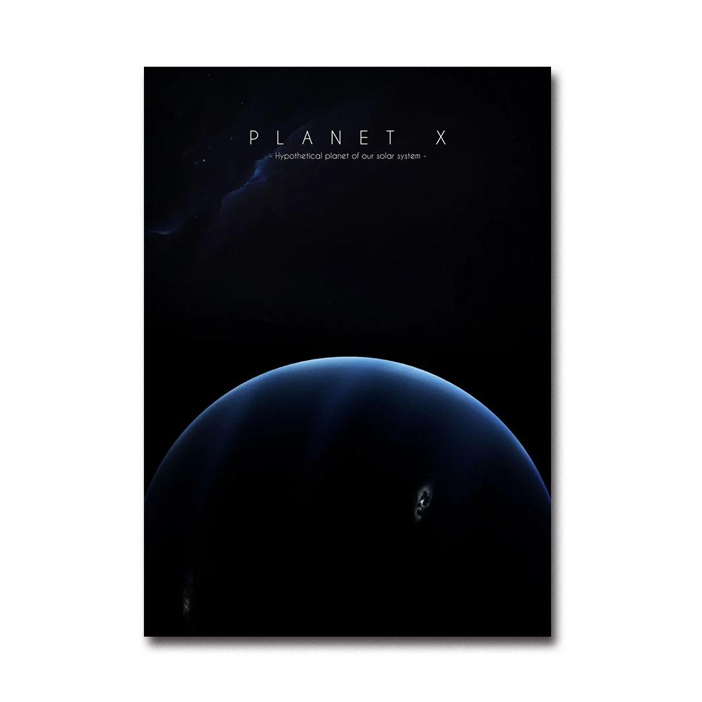Solar System Planet Mercury Venus Earth Mars Jupiter Saturn Uranus Neptune Wall Poster Home Decor Canvas Painting Print Pictures