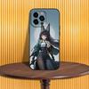 Etui Miyabi Hoshimi ZZZ na iPhone 17,16,15,14,13,12,11,Pro,Max,Plus,X,XS,SE4,E,Mini, Miękkie Czarne Etui