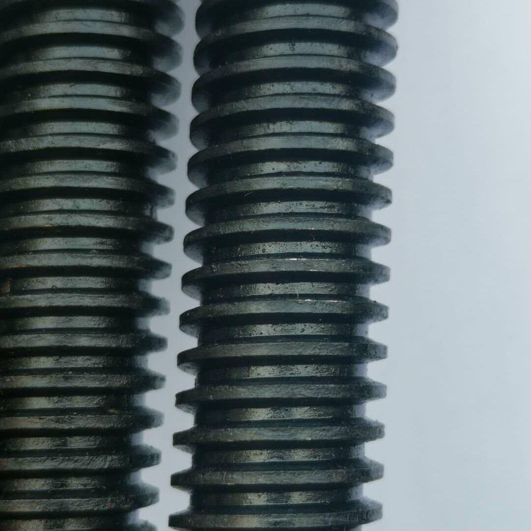 Reinforced Trapezoidal Thread Rod with Coarse T-Type Nut, Full Thread, 45# Steel, t12-t6