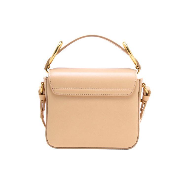 Chloe Metal C Letter Mini Shoulder Crossbody Handbag Women Handbags Pink Apricot CHC19-US193A37-6H6