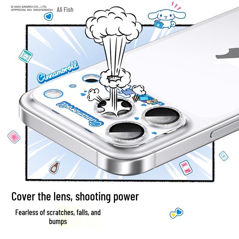 SMARTDEVIL Sanrio AR Lens Protector for iPhone 17 Pro