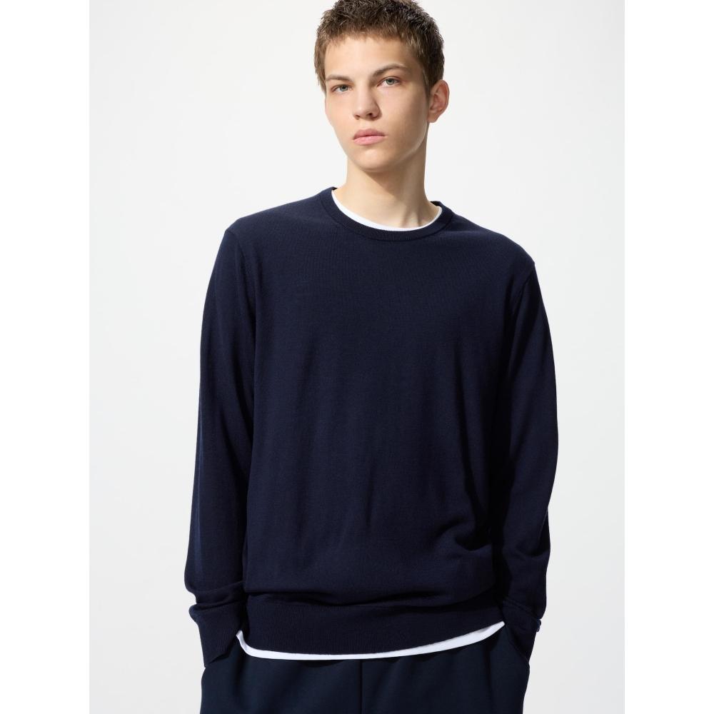 Uniqlo Japan Merino Crew Neck Sweater