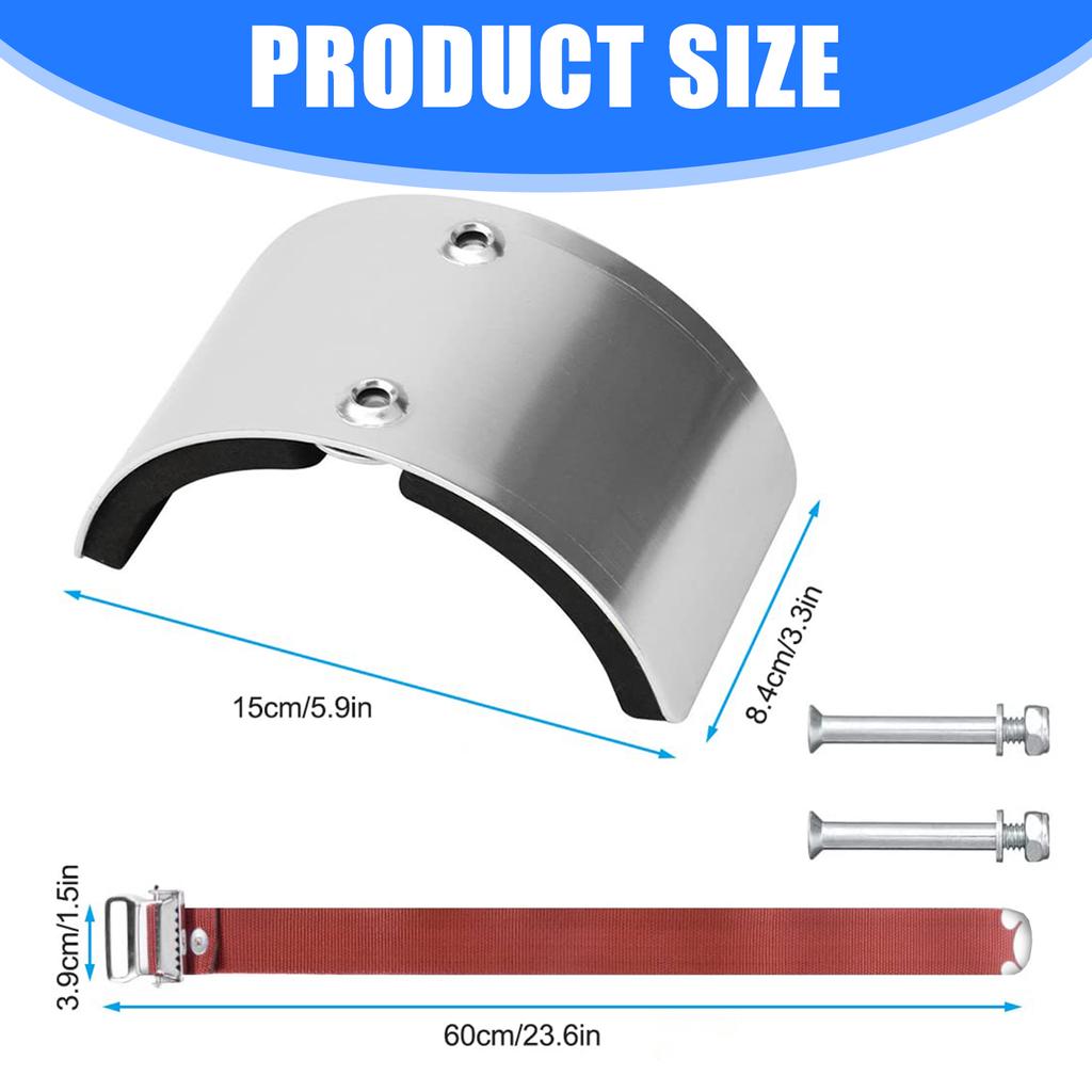 2 Stück Aluminiumlegierung Gebogene Platte Stelze Biegeplatten Stelzen Zubehör Ersatzkits für Trockenbau Einfach zu bedienen