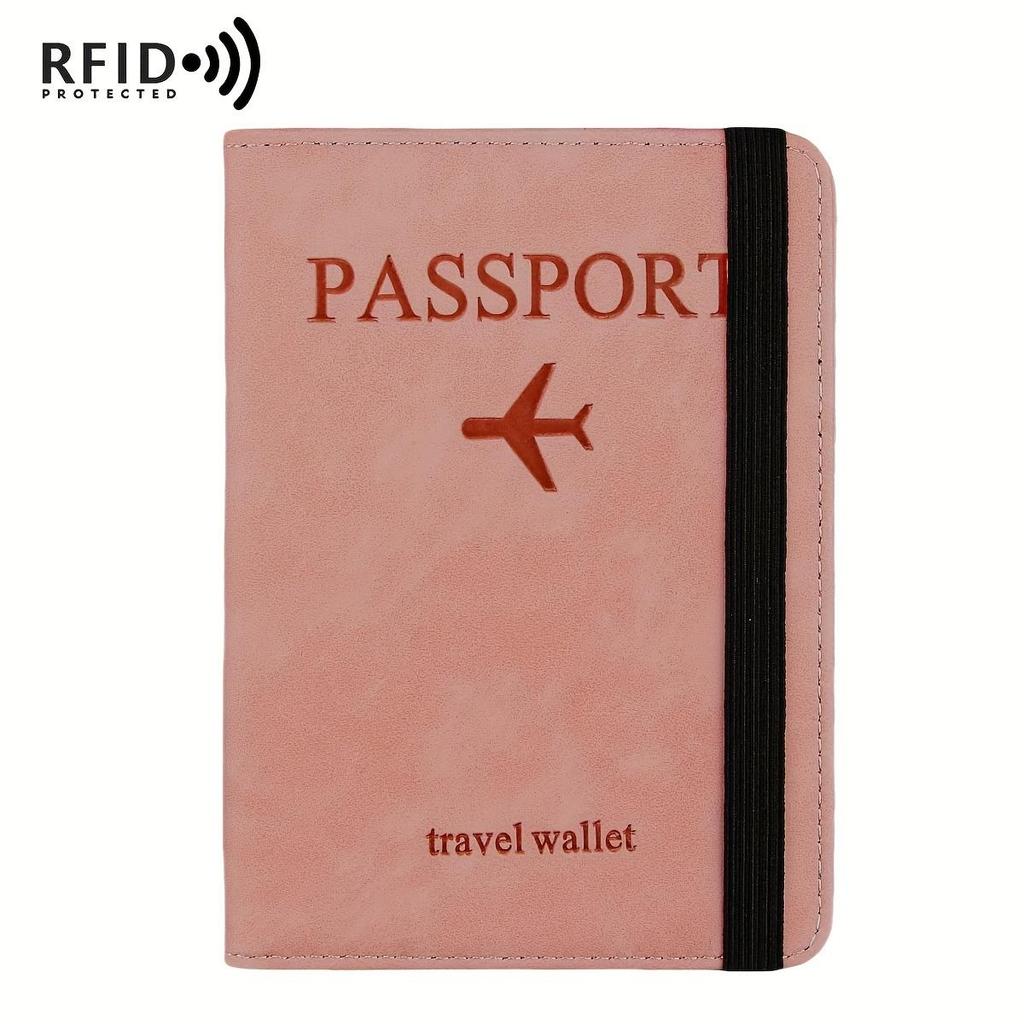 RFID passport holder slim passport wallet multi-functional wallet travel passport bag