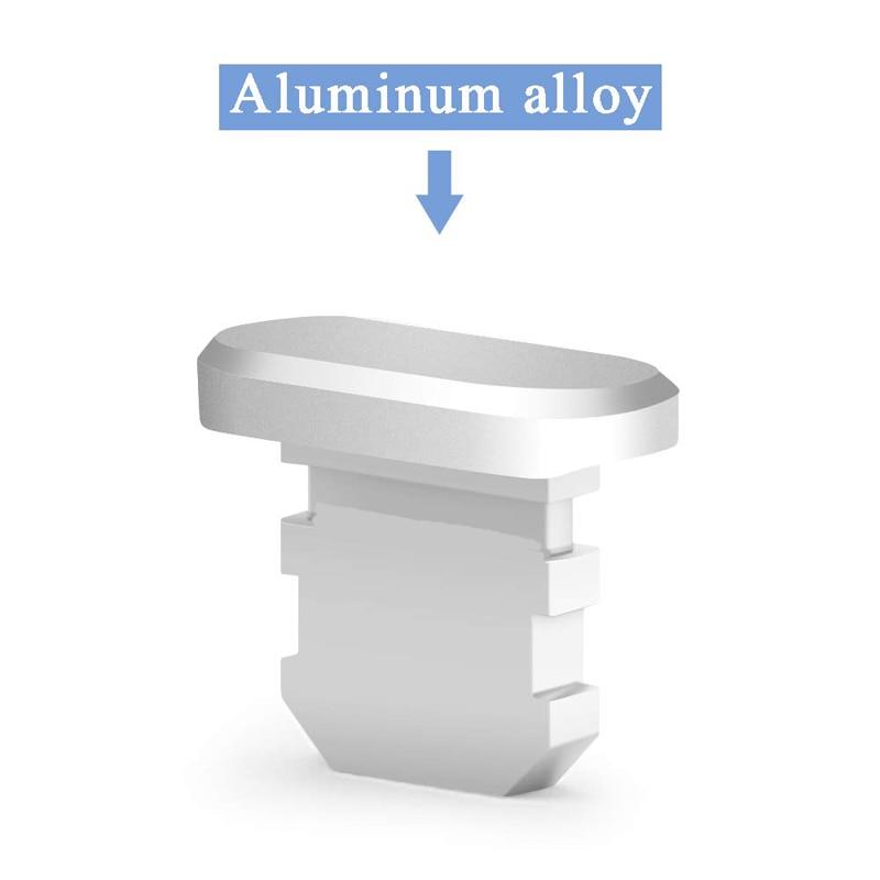 Anti Dust Charger Dock Plug Stopper Cap Cover for IPhone X XR Max 8 13 Pro Max Mobile Phone Accessories Freeing