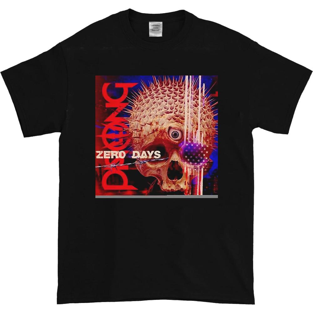 

Prong Zero Days Cotton Made In USA T Shirt Full Size S5XL Unisex T-Shirt XXXL