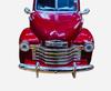 Kinsmart Chevrolet Suburban 1950 SUV Scale Diecast Car Red 1/36