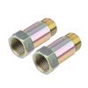 2pcs 45mm M18*1.5 O2 Oxygen Sensor Extender O2 Sensor Extension Spacer,Oxygen Sensor Adapter Oxygen Sensor Spacer Extension Spacer Adapter Plug