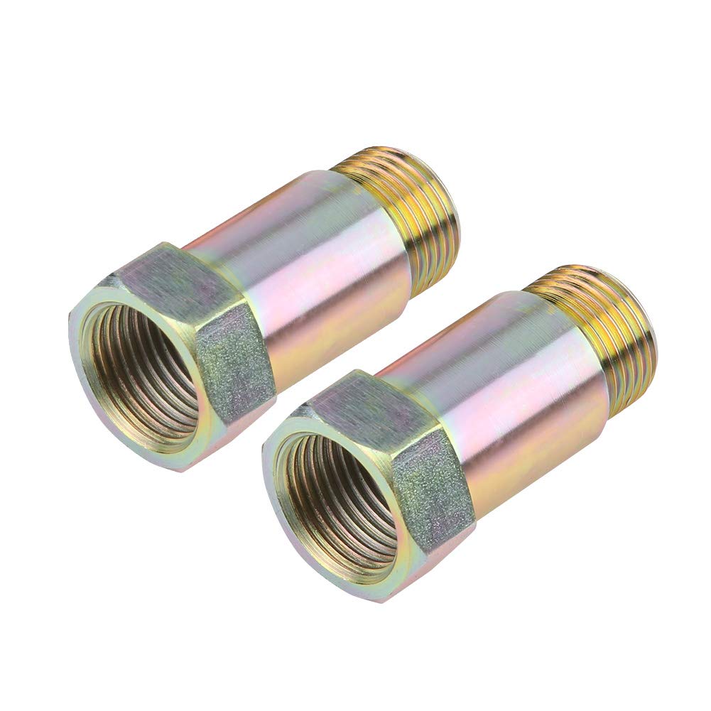 2pcs 45mm M18*1.5 O2 Oxygen Sensor Extender O2 Sensor Extension Spacer,Oxygen Sensor Adapter Oxygen Sensor Spacer Extension Spacer Adapter Plug