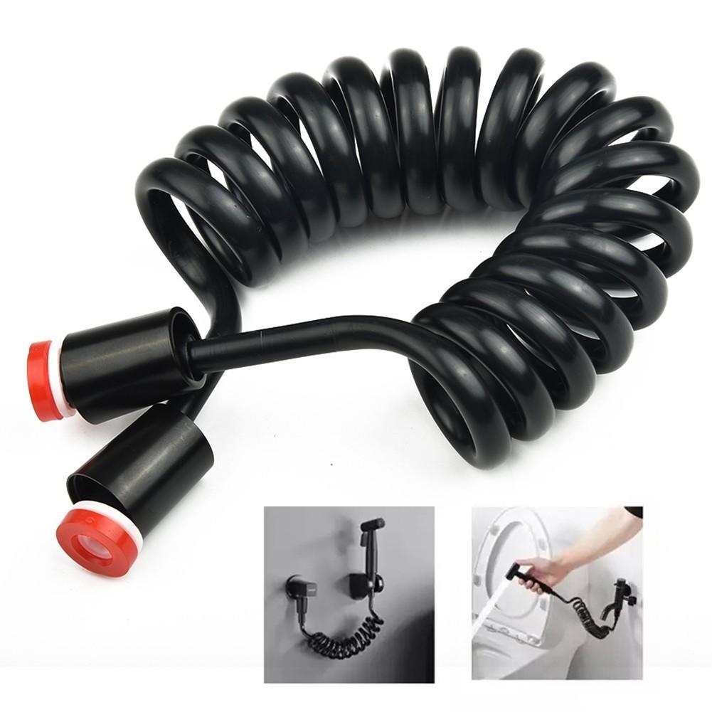 Convenient and Flexible Retractable Shower Hose for Bathroom Use