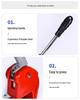 DIY Button Badge Maker - Manual Crimping Machine for Tinplate Badges and Name Tags