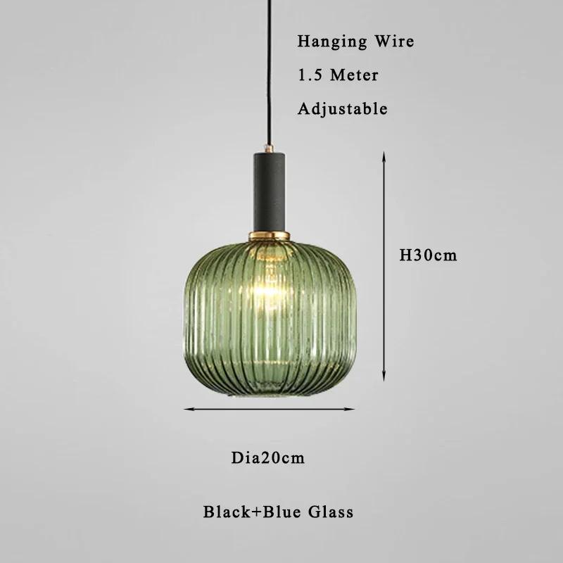 Lamp Nordic Style Suspended Ceiling Light Cafe Living Room Bar Colorful Modern Hanging Light Home Lighting Adjustable Cord