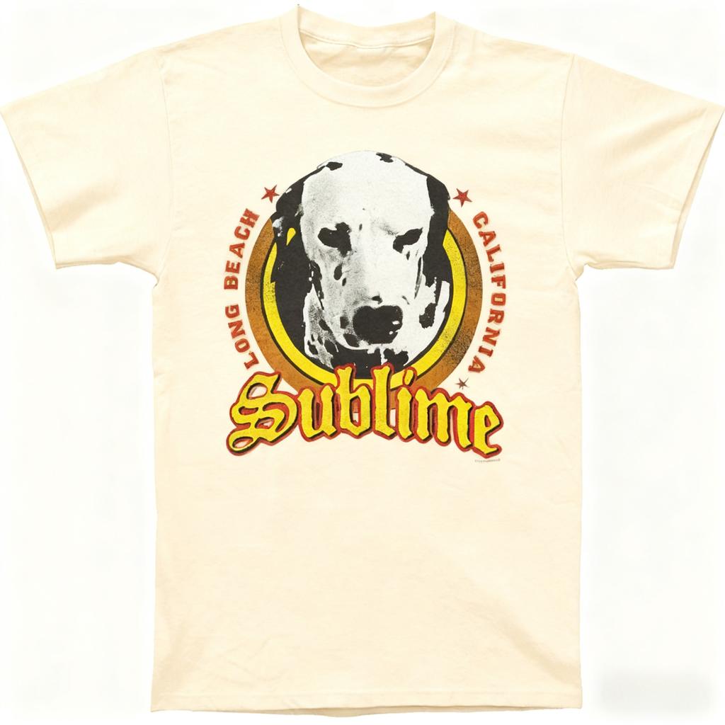 Spotted Dog Current Fashion Print T-shirt Street Trend Y2k Harajuku Style Short Sleeve Round Neck Loose Large Size Black Casual