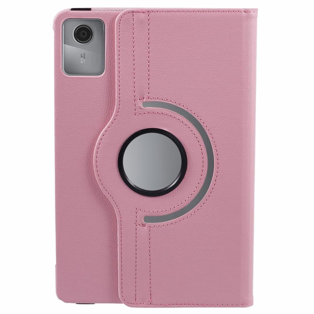 Case for Lenovo Tab M11, 360 Rotation, Pink