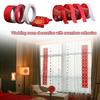4/5Pcs Waterproof Ultra-strong Double-sided Adhesive for Wall Fixing Festive Wedding Decorations