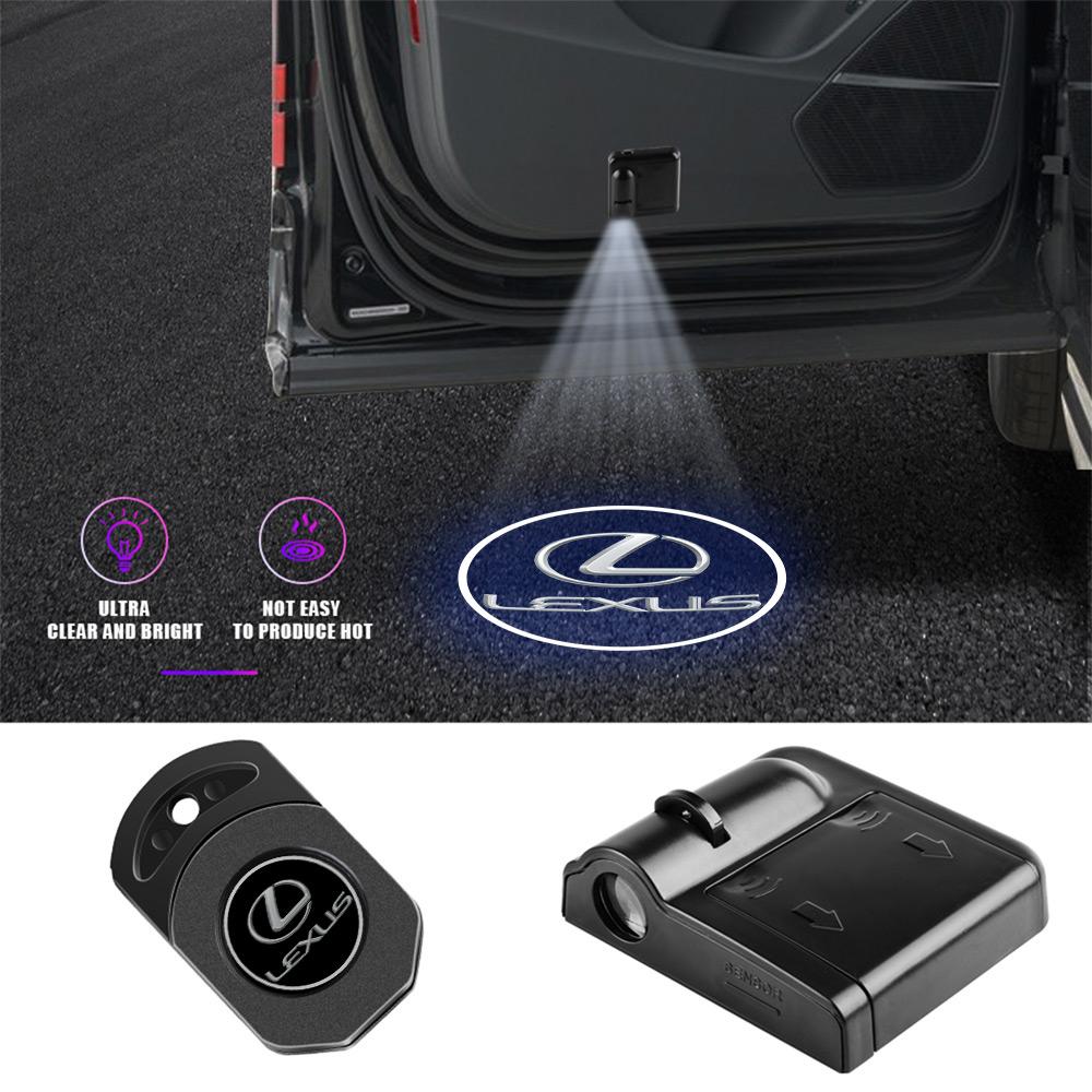 Wireless Car Door Welcome Light Projector Lamp Auto Styling For Lexus FSPORT IS200 ES300h Ct200h RX350 IS300h IS250 RX450 NX450h