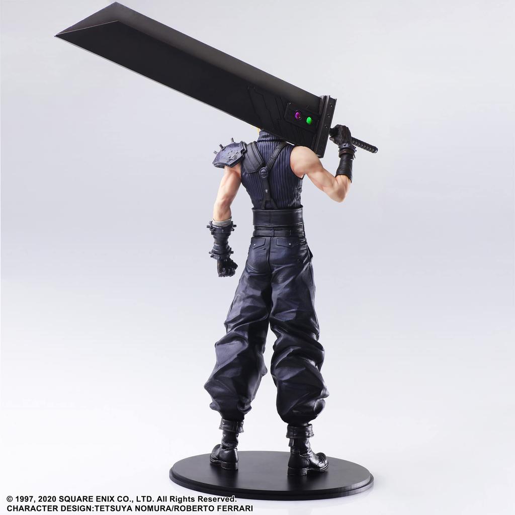 Square Enix Final Fantasy VII Remake STATIC ARTS Cloud Strife Complete Figure