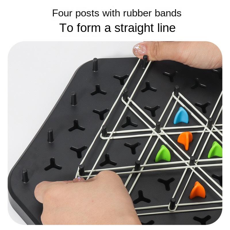 Non-Toxic Chain Triangle Chess Splendor Duel Board Game Strategy Game For Kids And Adults Fun Family Game Logic Chess Track Tables Game