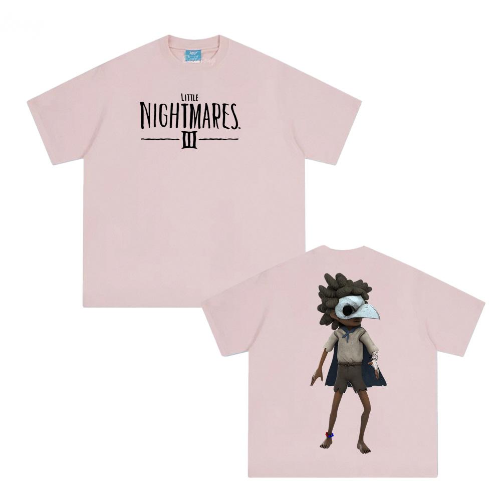Little Nightmares 3 Tričko s potiskem postavy ze hry 100% Bavlna Tričko Letní Tričko Kulatý výstřih Camisetas Manga