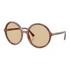 Logo Design Acetate Oval Sunglasses Women Sunglasses Tortoiseshell MUB02S26E10R