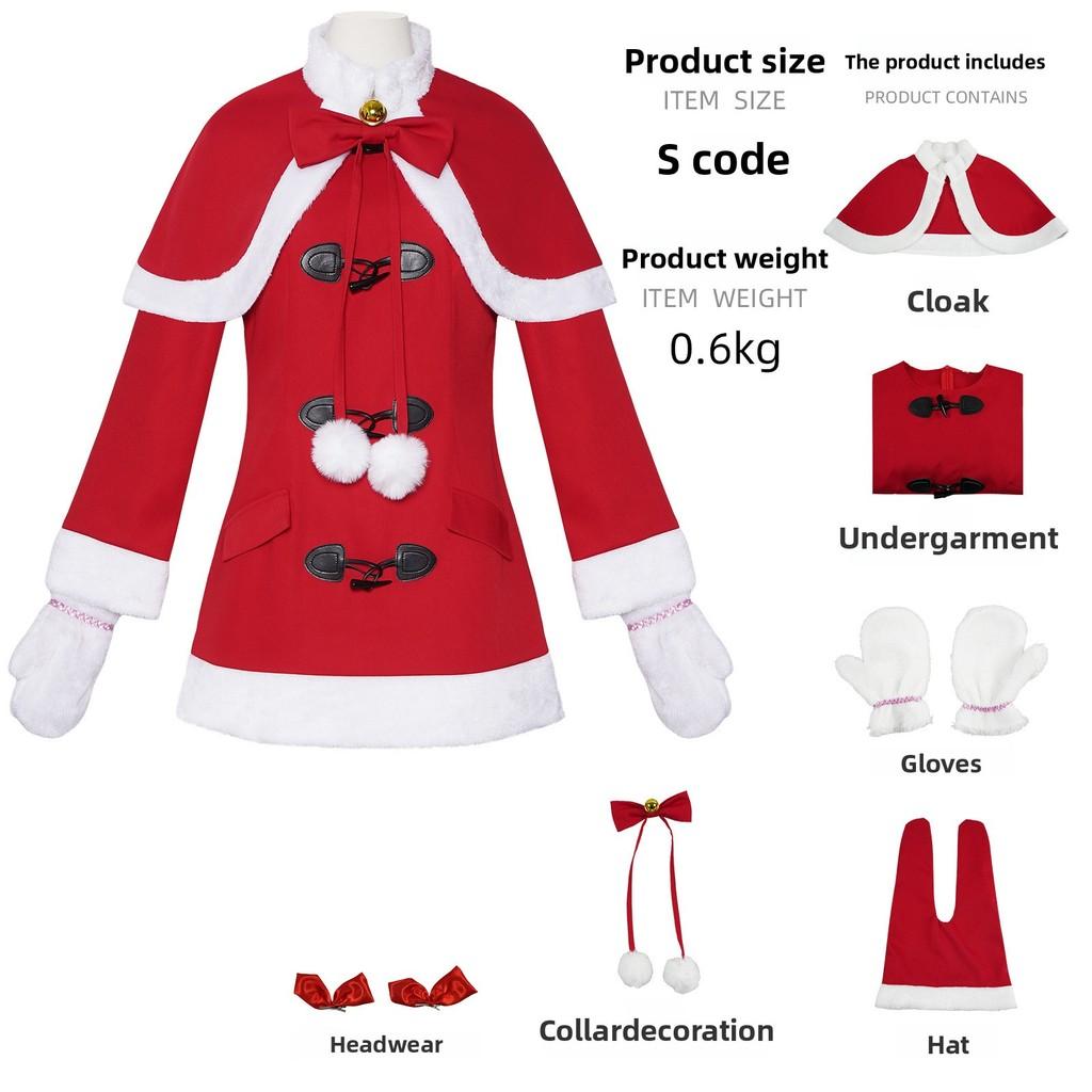 Neon Genesis Evangelion Asuka Langley Soryu And Ayanami Rei Christmas Cosplay Costume For Christmas Theme Fans Asuka,S