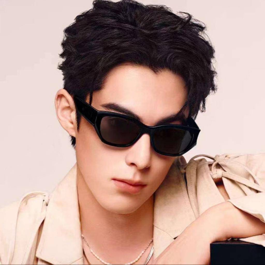 Korean Style Sun Glasses for For Women Cat Eye Shape UV Ray Blocking Sun Glasses For Men High Quality Sun Glasses for For Men