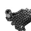 44-Section Chain Wrench Adjustable High Carbon Steel Chain Oil Filter Wrench Double Chain Sleeve Type Oil Filter Wrench