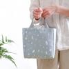 Oxford Cloth Insulated Lunch Bag Simple Large Capacity Portable Lunch Box Food Bags Women