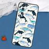 Sea Whale Narwhals Case For Honor Magic 8 7 5 6 Pro 200 400 50 70 90 Lite Win RT X8c X8b X9a X9b X9c X9d Cover