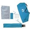 2 Person Camping Tent Blue Waterproof