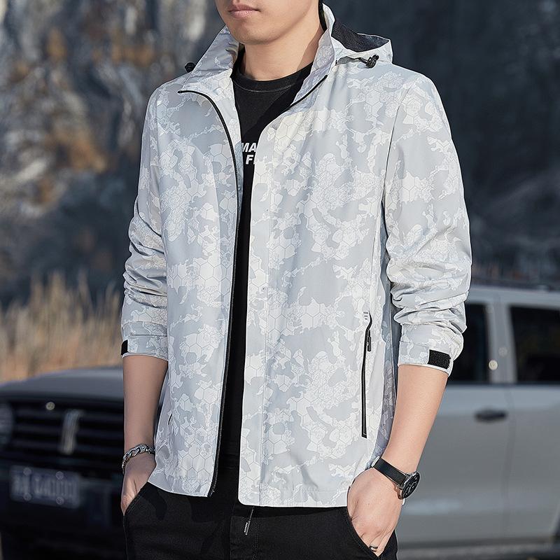Autumn Camouflage Windproof Waterproof Jacket For Men Women Outdoor Hiking Coat