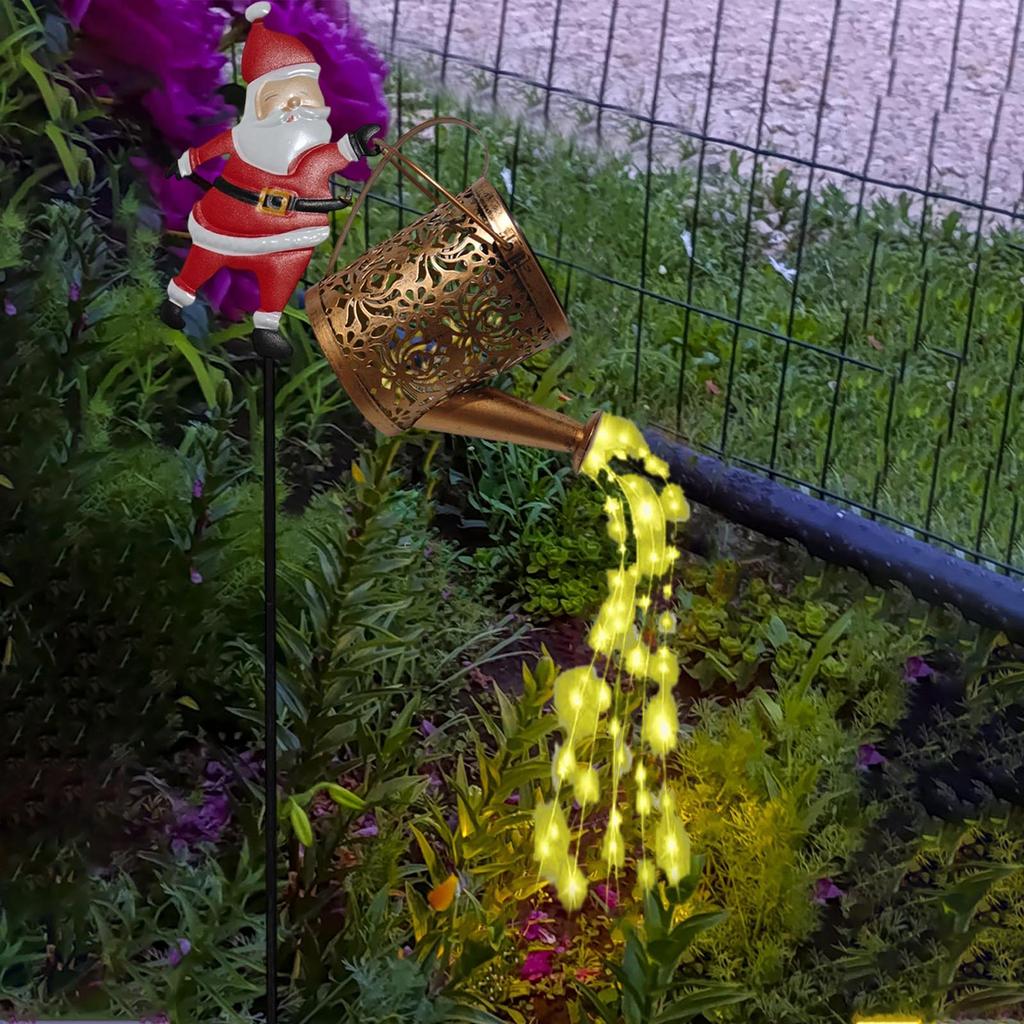 Outdoor Sprinkler Solar Light, Design, Can Be Hung In Courtyards, Lawns, Paths, Etc.